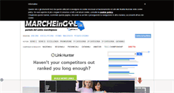 Desktop Screenshot of marcheingol.it